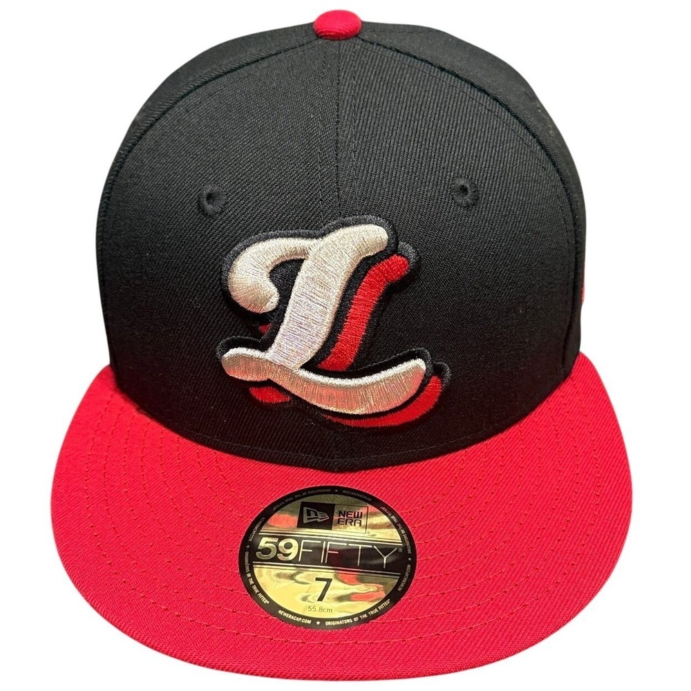 Lansing Lugnuts MiLB‎ Baseball New Era 59FIFTY Fitted Hat Cap Size 7 New